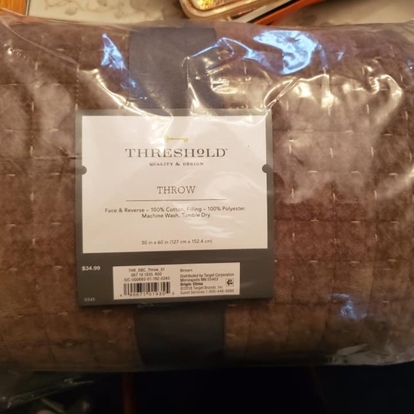 Threshold Bedding | Brand New Thershold Throw Blanket | Poshmark